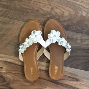 Floral sandals